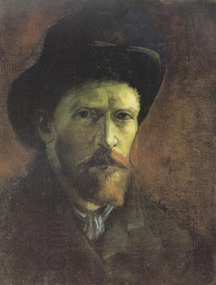 Vincent Van Gogh Self-portrait with Dark Felt Hat (nn04) China oil painting art